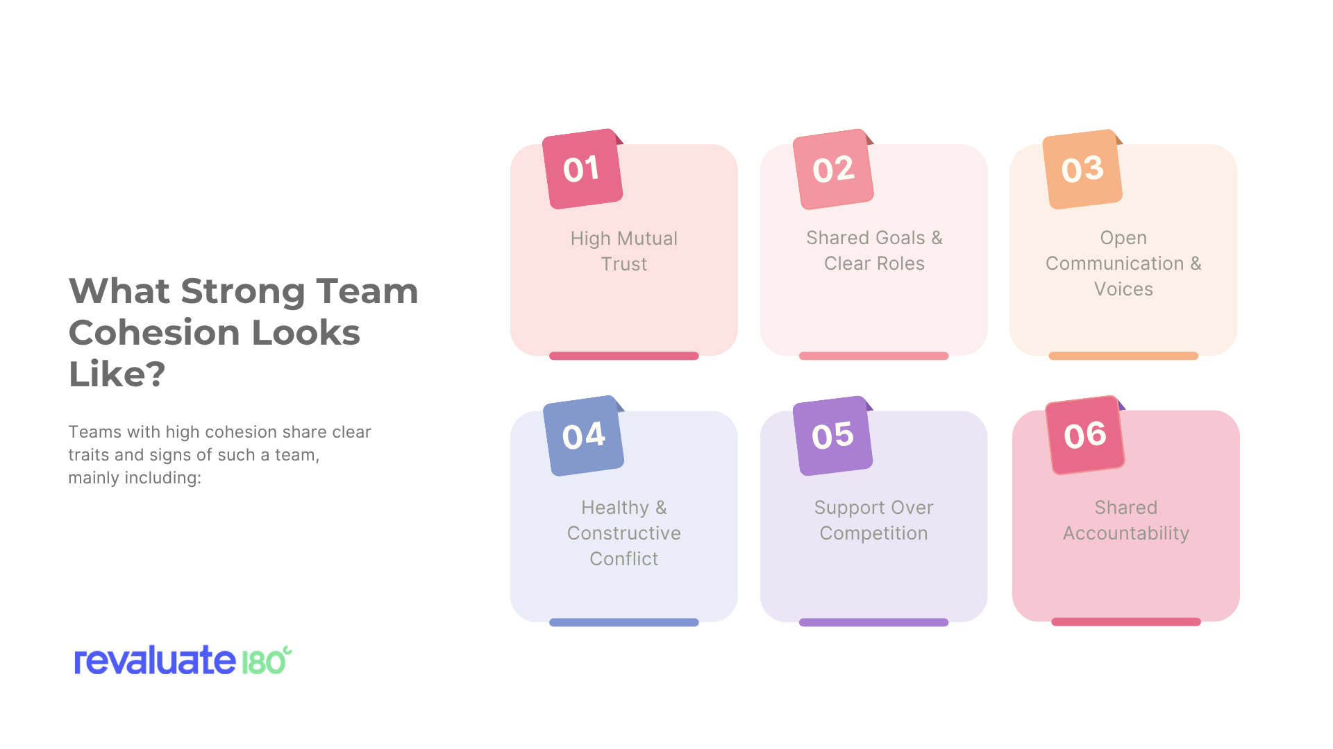 What strong Team Cohesion looks like?