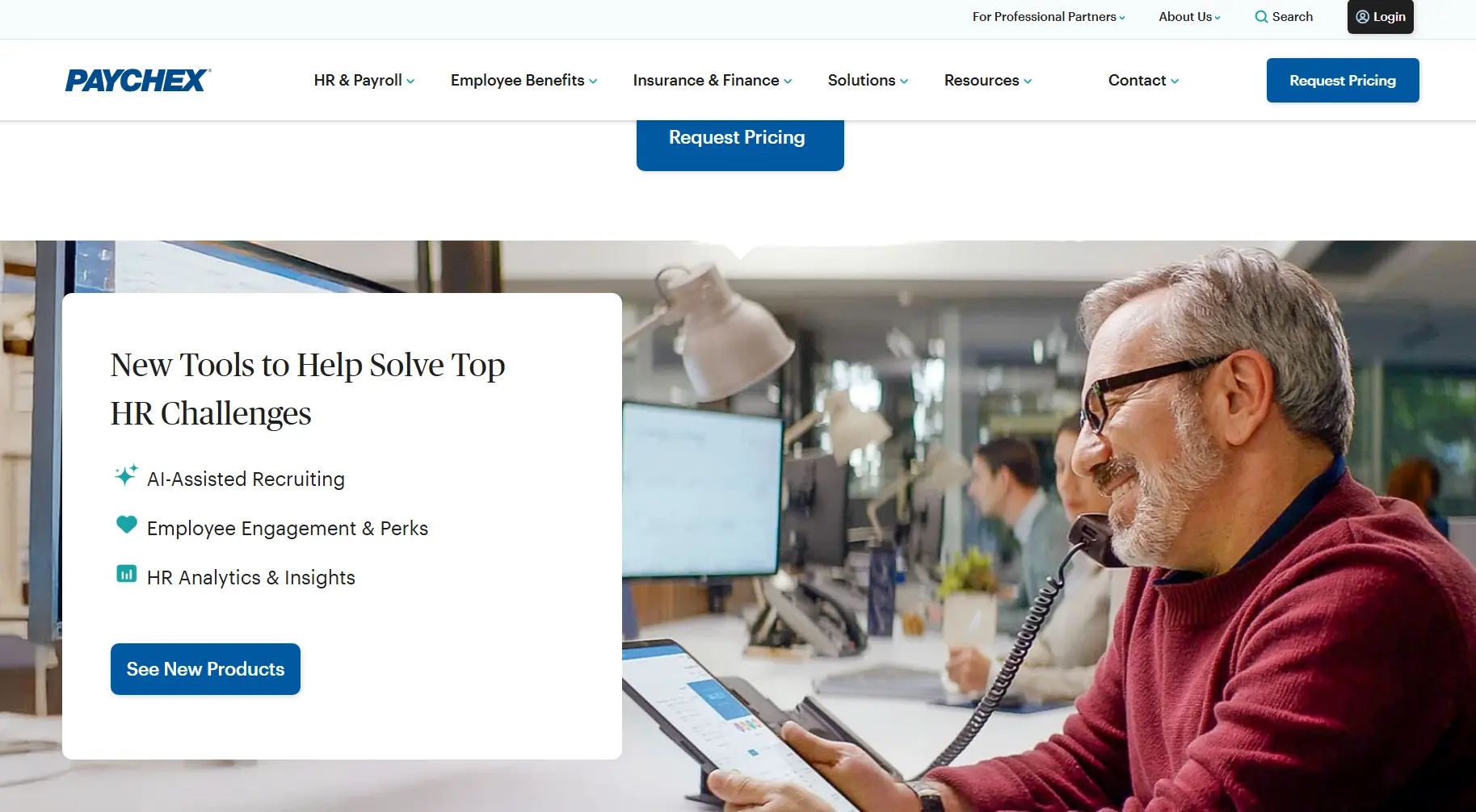 Paychex, Advanced Reporting and Insights in One Platform